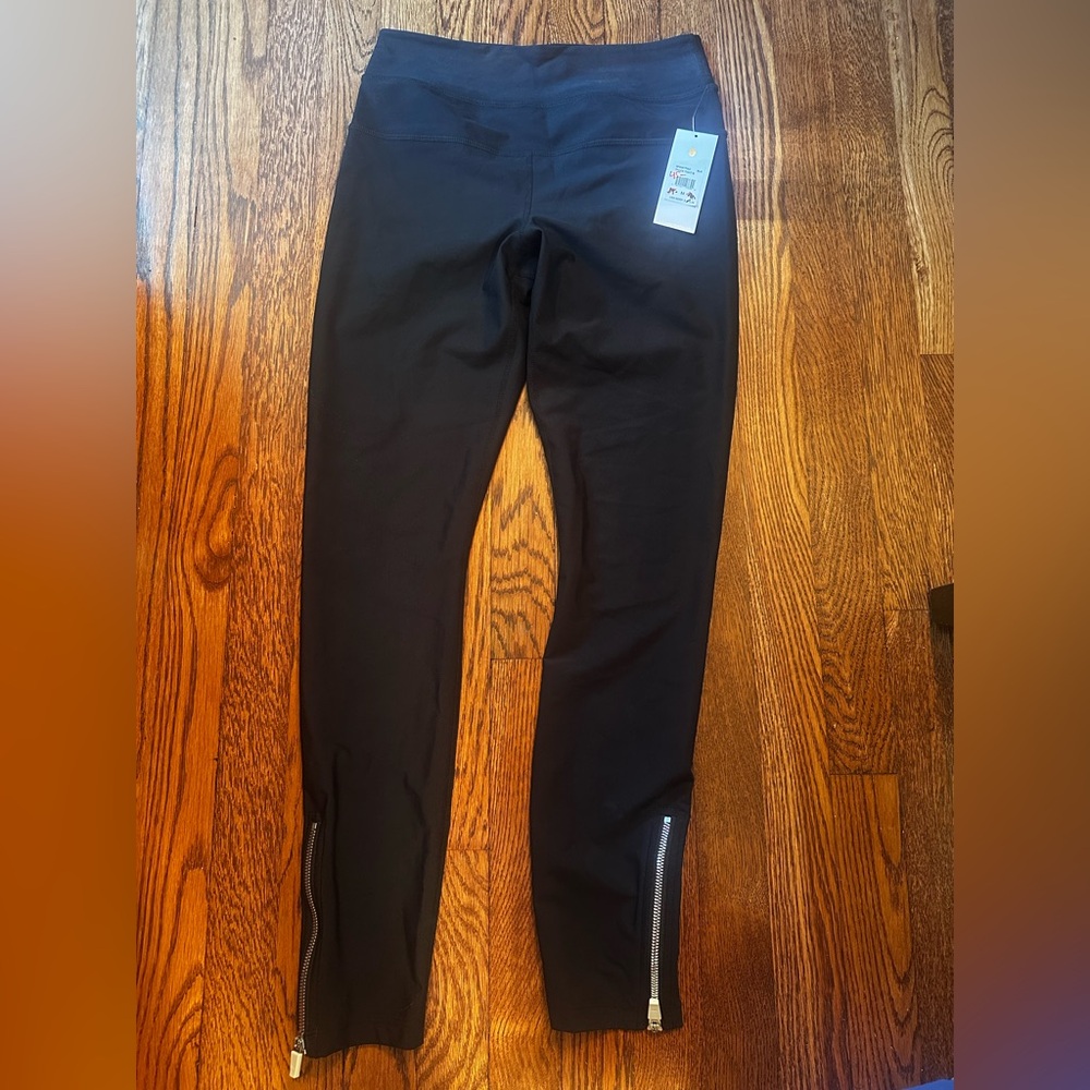 Spiritual Gangster Black Track Tight Zipper Medium NWT